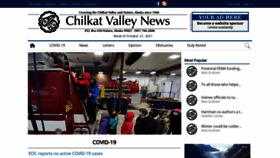 What Chilkatvalleynews.com website looked like in 2021 (2 years ago)