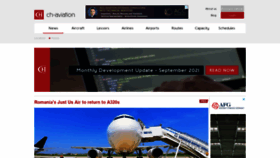What Ch-aviation.ch website looked like in 2021 (2 years ago)