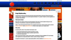 What Chojnice24.pl website looked like in 2021 (2 years ago)