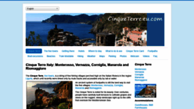 What Cinqueterre.eu.com website looked like in 2021 (2 years ago)