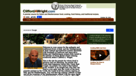 What Cliffordawright.com website looked like in 2021 (3 years ago)