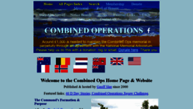 What Combinedops.com website looked like in 2021 (2 years ago)