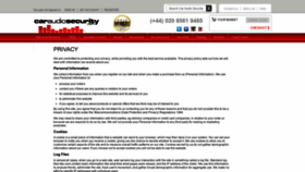 What Caraudiosecurity.com website looked like in 2021 (3 years ago)