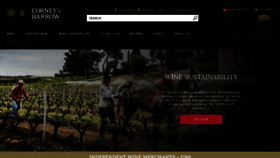What Corneyandbarrow.com website looked like in 2021 (2 years ago)