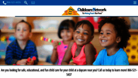 What Childcarenetwork.com website looked like in 2021 (2 years ago)