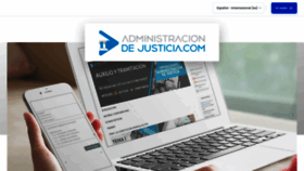 What Campusadministraciondejusticia.com website looked like in 2021 (2 years ago)
