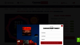 What Canvaschamp.in website looked like in 2021 (2 years ago)
