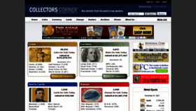 What Collectorscorner.com website looked like in 2021 (2 years ago)