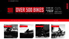 What Calgarycycle.com website looked like in 2021 (2 years ago)