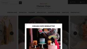 What Chelseachips.com website looked like in 2021 (2 years ago)