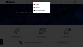 What Contatoseguro.com.br website looked like in 2021 (2 years ago)