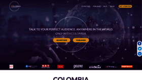 What Colombiaonline.com website looked like in 2021 (2 years ago)