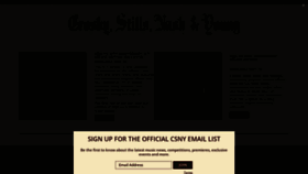 What Csny.com website looked like in 2021 (2 years ago)