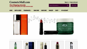 What Cosmeticmall.com website looked like in 2021 (2 years ago)