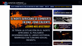 What Canarias-semanal.org website looked like in 2021 (2 years ago)
