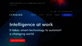 What Ceridian.com website looked like in 2021 (2 years ago)
