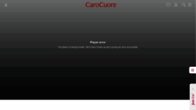 What Carocuore.com website looked like in 2021 (2 years ago)