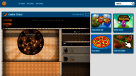 What Cookieclicker2.io website looked like in 2021 (4 years ago)