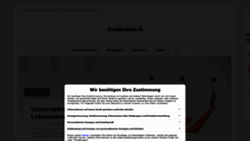 What Creditreform-magazin.de website looked like in 2021 (2 years ago)