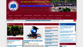 What C3easup.daklak.edu.vn website looked like in 2021 (2 years ago)