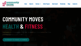 What Communitymoves.com.au website looked like in 2021 (2 years ago)