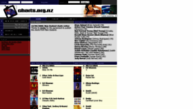 What Charts.nz website looked like in 2021 (3 years ago)