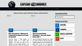 What Captaineconomics.fr website looked like in 2021 (2 years ago)