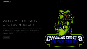 What Chaosorc.com website looked like in 2021 (2 years ago)