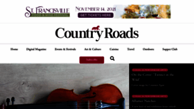 What Countryroadsmagazine.com website looked like in 2021 (2 years ago)