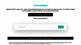 What Cinecalidad.lol website looked like in 2021 (2 years ago)
