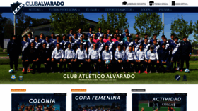 What Clubalvarado.com.ar website looked like in 2021 (2 years ago)