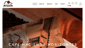 What Cafehaciendahorizontes.com website looked like in 2021 (2 years ago)