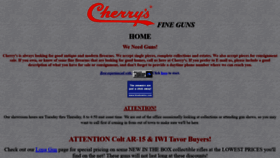 What Cherrys.com website looked like in 2021 (2 years ago)