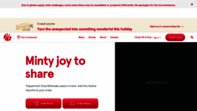 What Chickfila.com website looked like in 2021 (3 years ago)