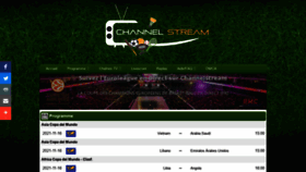 What Channelstream.es website looked like in 2021 (2 years ago)