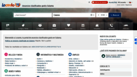What Calama.locanto.cl website looked like in 2021 (2 years ago)