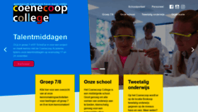 What Coenecoopcollege.nl website looked like in 2021 (2 years ago)