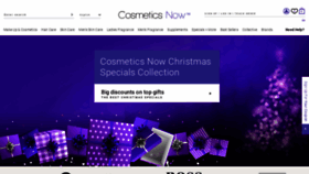 What Cosmeticsnow.com.au website looked like in 2021 (2 years ago)