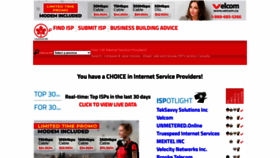 What Canadianisp.ca website looked like in 2021 (2 years ago)