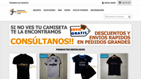 What Camisetasfutbolmania.com website looked like in 2021 (2 years ago)
