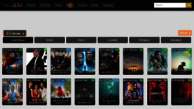 What Cinema-xxi.com website looked like in 2021 (2 years ago)
