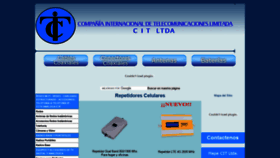 What Citltda.cl website looked like in 2021 (2 years ago)