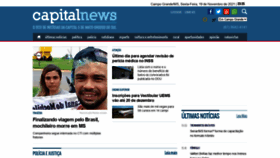 What Capitalnews.com.br website looked like in 2021 (2 years ago)
