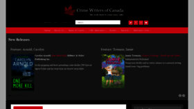 What Crimewriterscanada.com website looked like in 2021 (2 years ago)