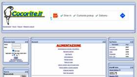 What Cocorite.it website looked like in 2021 (2 years ago)