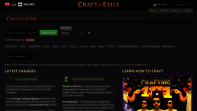 What Craftofexile.com website looked like in 2021 (3 years ago)