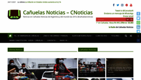 What Canuelasnoticias.com website looked like in 2021 (2 years ago)