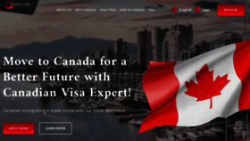 What Canadianvisaexpert.com website looked like in 2021 (2 years ago)