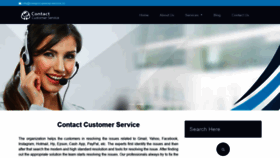 What Contactcustomer-service.co website looked like in 2021 (2 years ago)