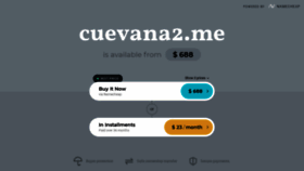 What Cuevana2.me website looked like in 2021 (2 years ago)